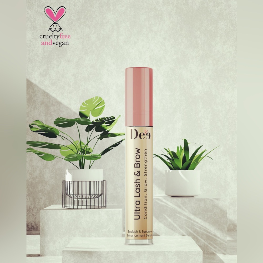 LASH & BROW GROWTH serum - ALL NATURAL - VEGAN eyelashes eyebrows conditioner